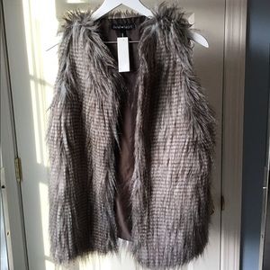 Derek Heart fur vest